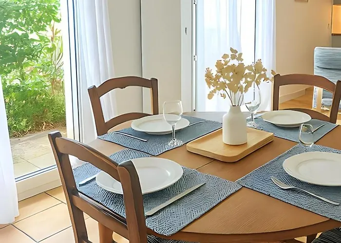 L'acacia, F2 Terrasse Et Jardin,plage A 400metres דירה *